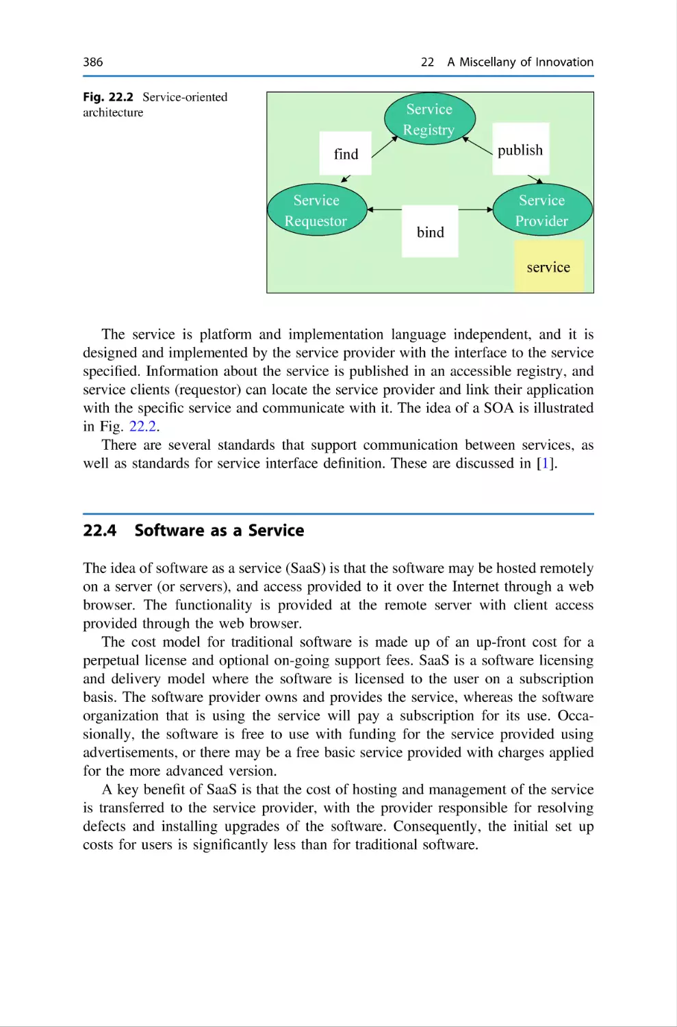 22.4 Software as a Service