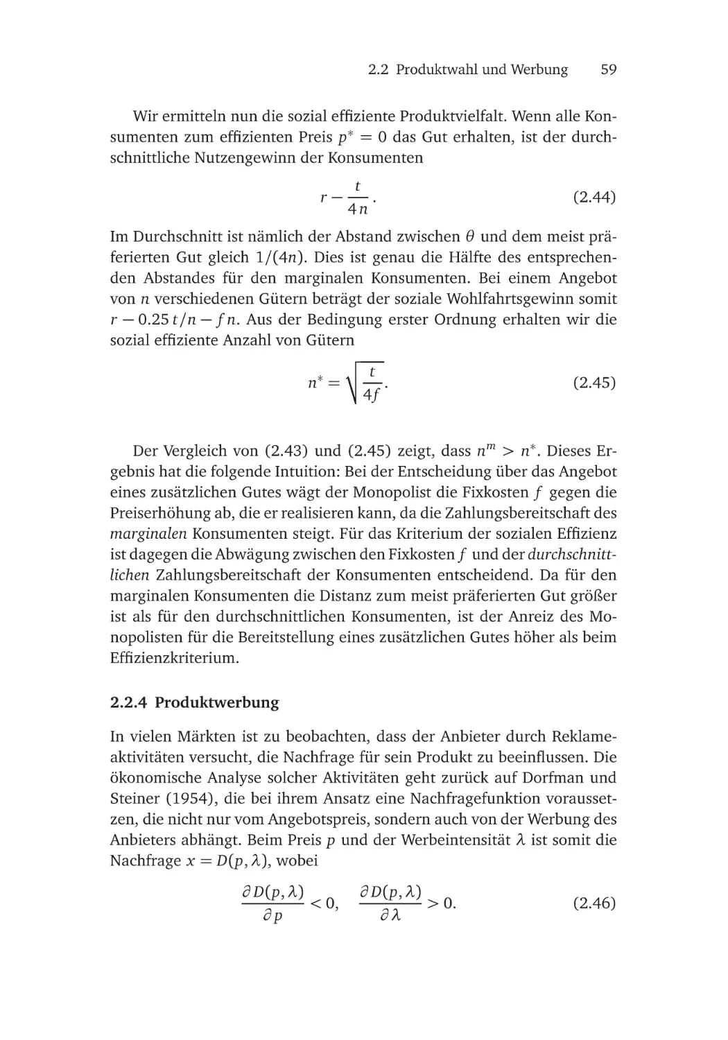 2.2.4 Produktwerbung