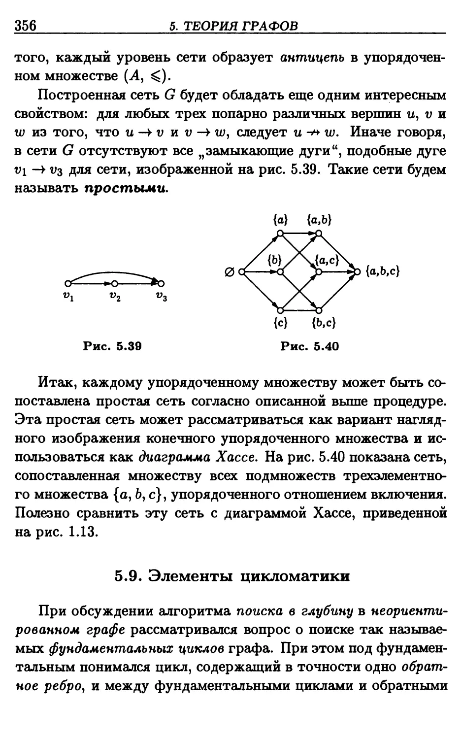 5.9. Элементы цикломатики