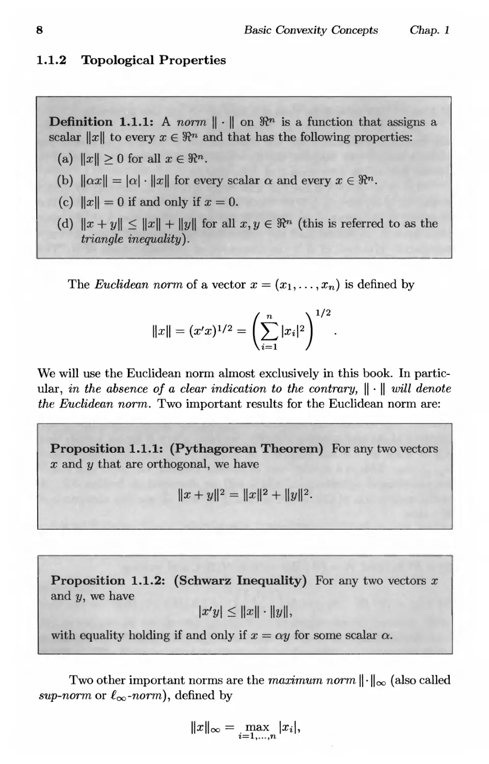 1.1.2. Topological Properties 8