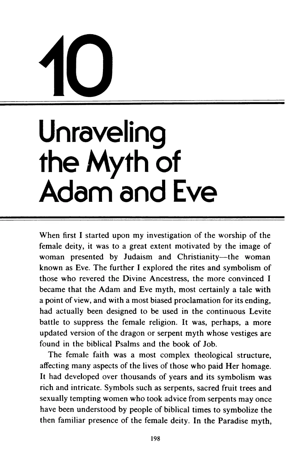 10 Unraveling the Myth of Adam and Eve