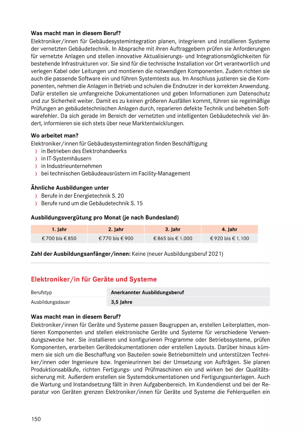 Elektroniker/in für Geräte und Systeme
Elektroniker/in für Geräte und Systeme
Elektroniker/in für Geräte und Systeme
Elektroniker/in für Geräte und Systeme