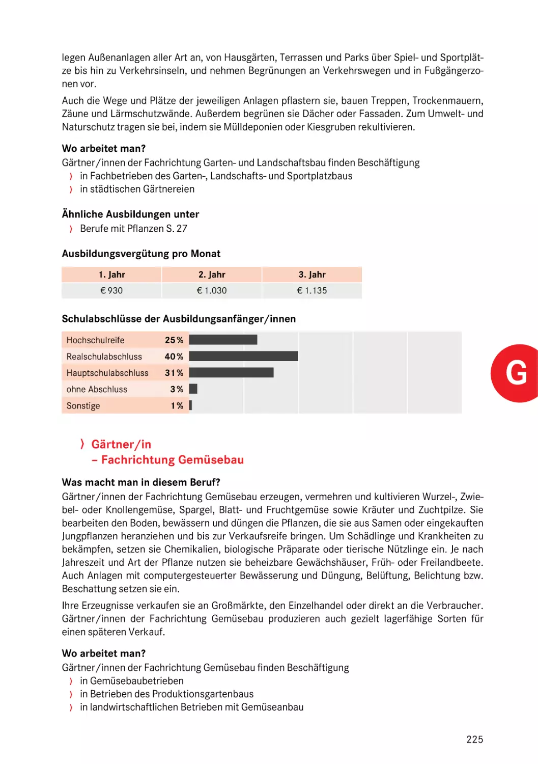 Fachrichtung Gemüsebau
Fachrichtung Gemüsebau