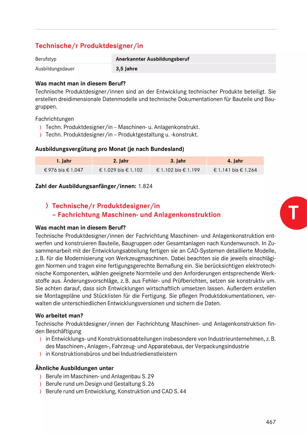 Technische/r Produktdesigner/in
Fachrichtung Maschinen- und Anlagenkonstruktion
Technische/r Produktdesigner/in
Fachrichtung Maschinen- und Anlagenkonstruktion
Technische/r Produktdesigner/in
Fachrichtung Maschinen- und Anlagenkonstruktion
Technische/r Produktdesigner/in
Technische/r Produktdesigner/in
Fachrichtung Maschinen- und Anlagenkonstruktion
Technische/r Zeichner/in
Technische/r Produktdesigner/in