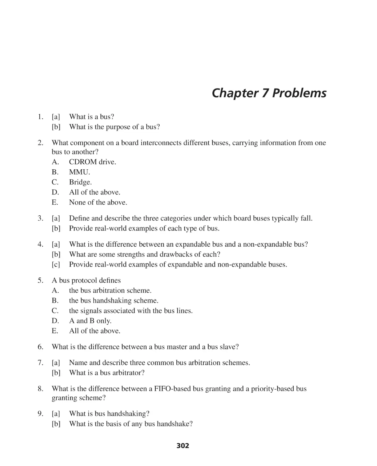 Chapter 7 Problems