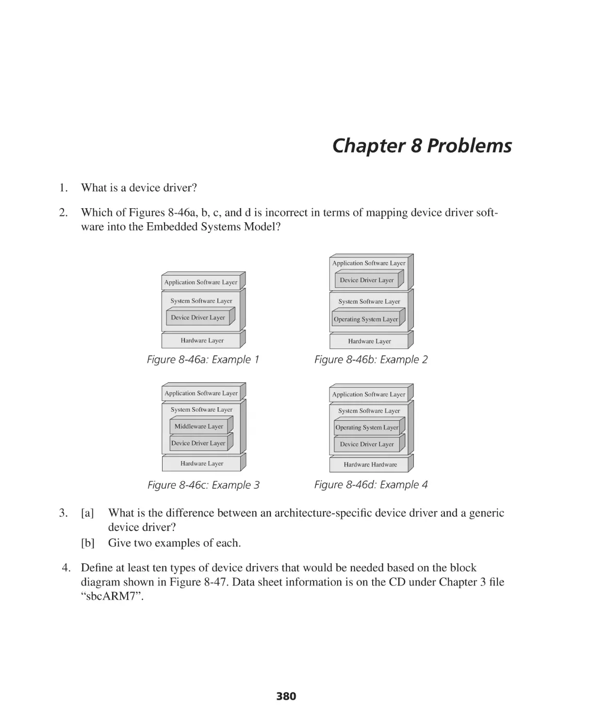 Chapter 8 Problems