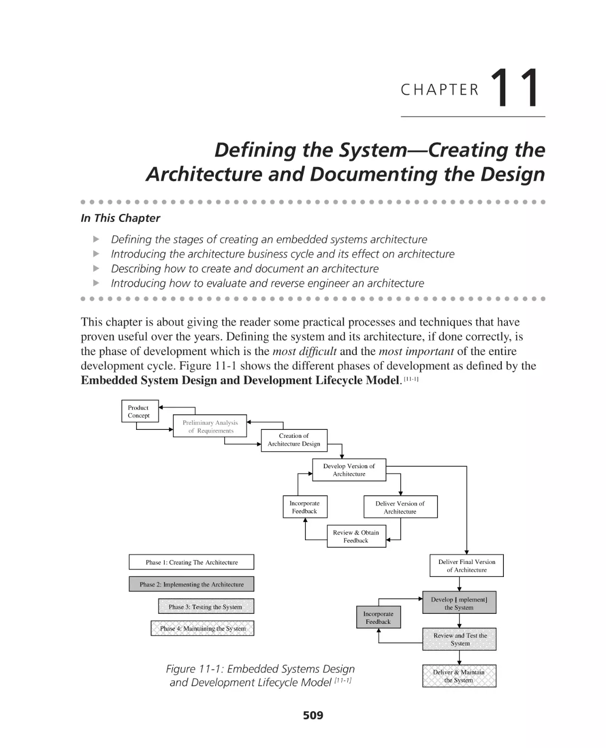Chapter 11. Defining the System—Creating the Architecture and Documenting the Design