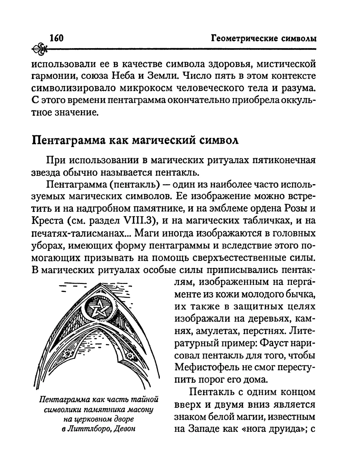 Пентаграмма как магический символ