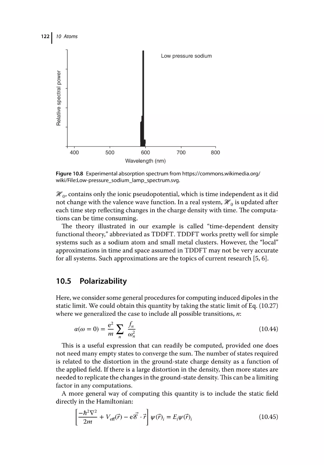 10.5 Polarizability