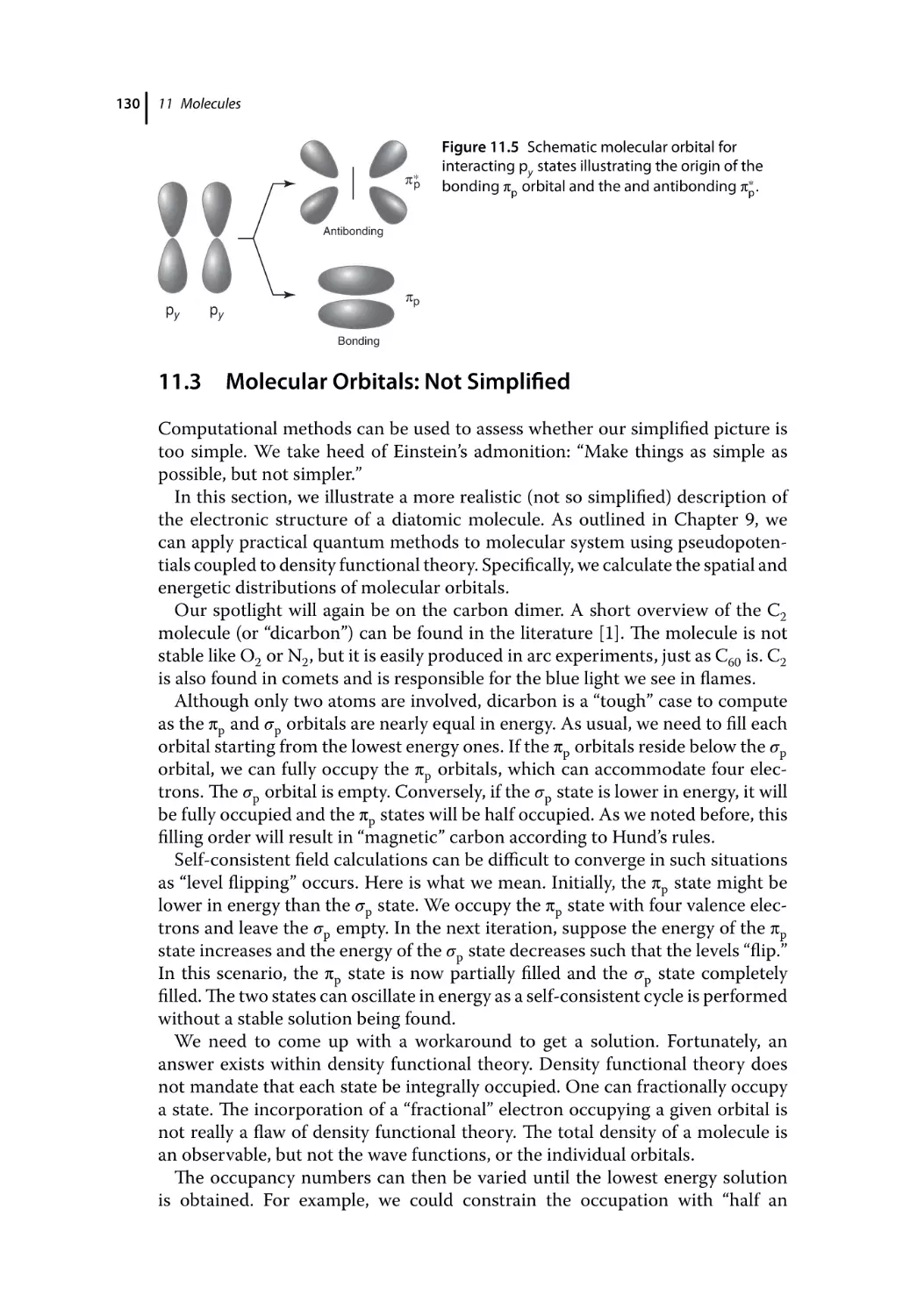 11.3 Molecular Orbitals