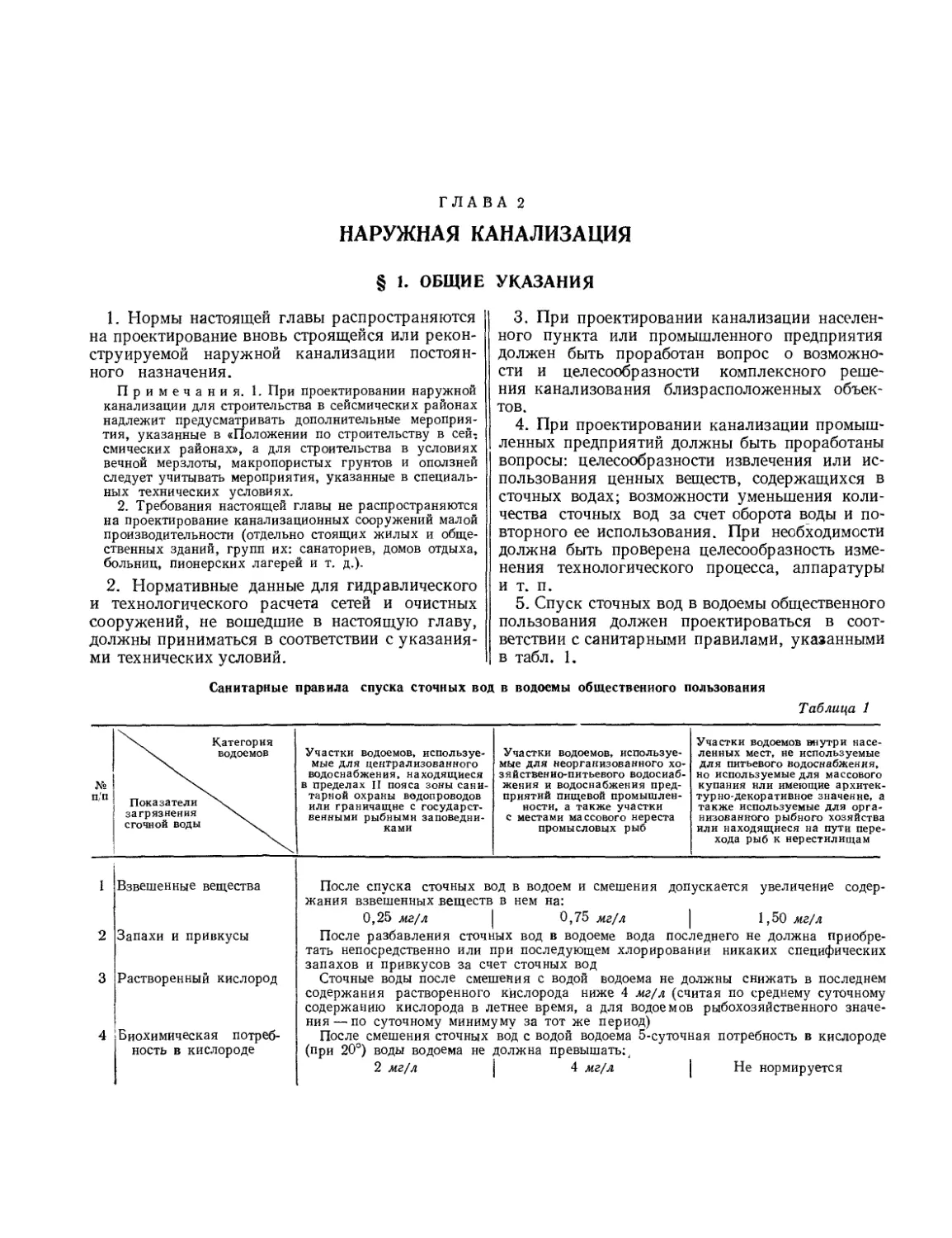 Глава 2. Наружная канализация