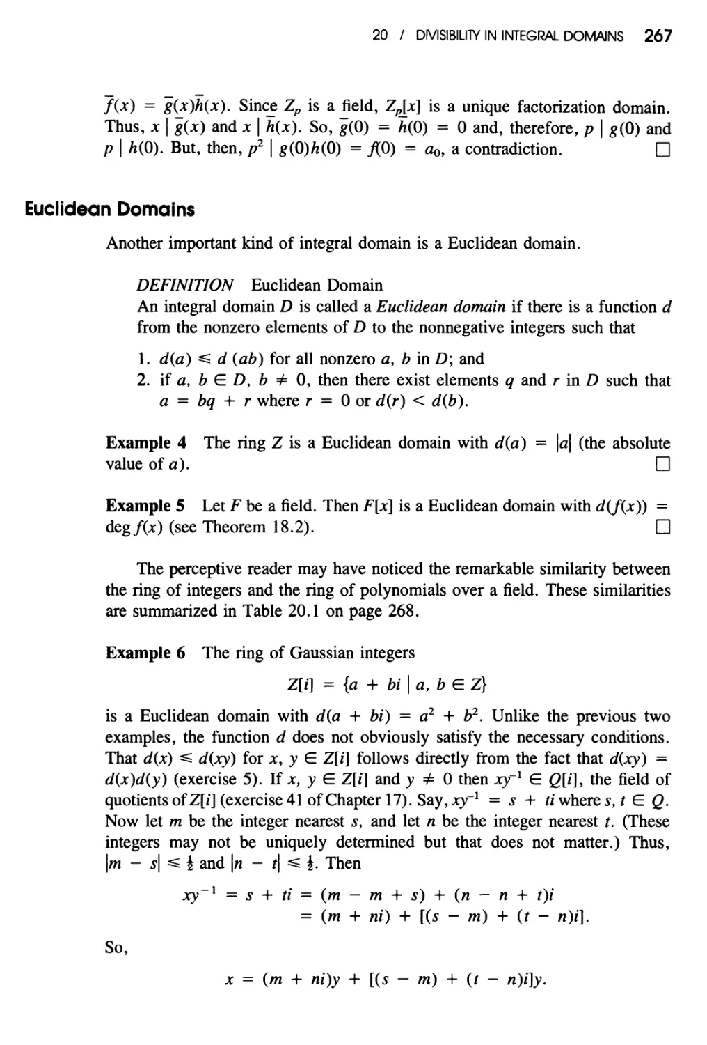 Euclidean Domains