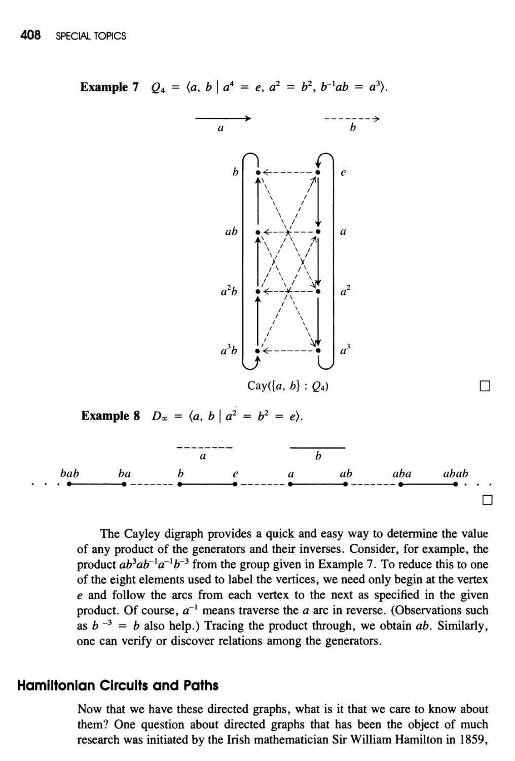 Hamiltonian Circuits and Paths