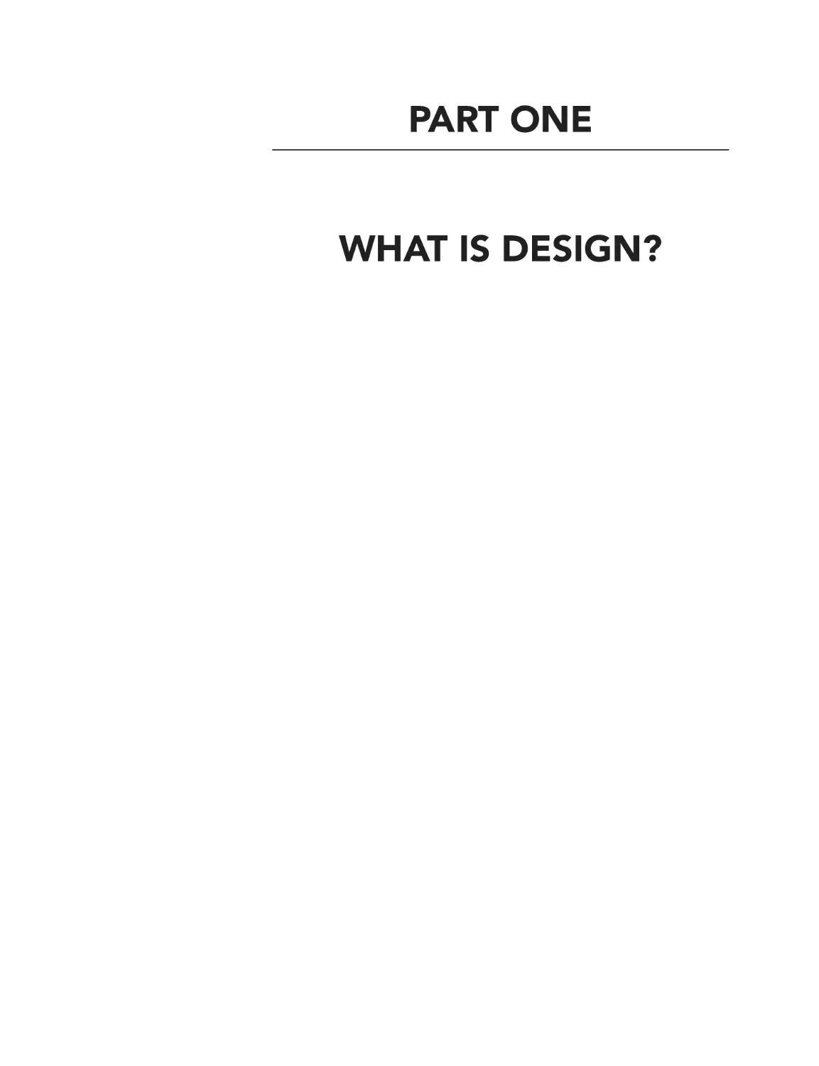 What is Design?