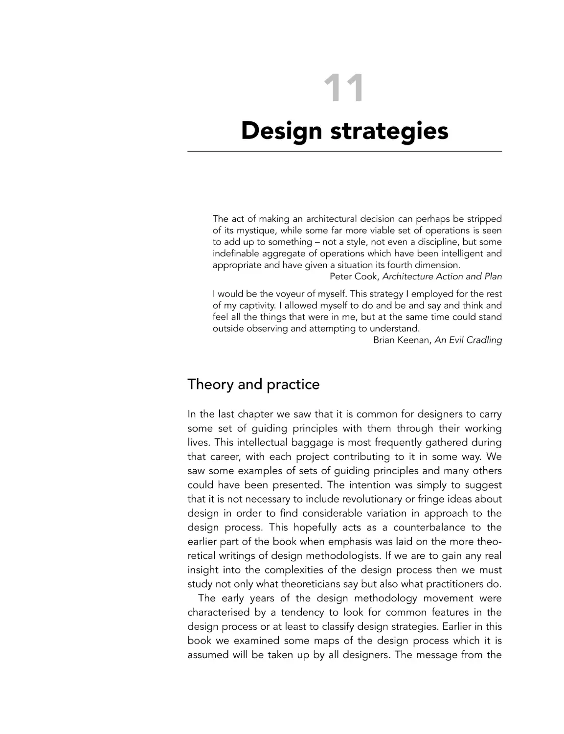 Design strategies