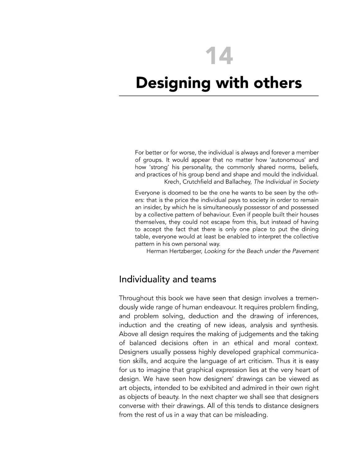 Designing with others