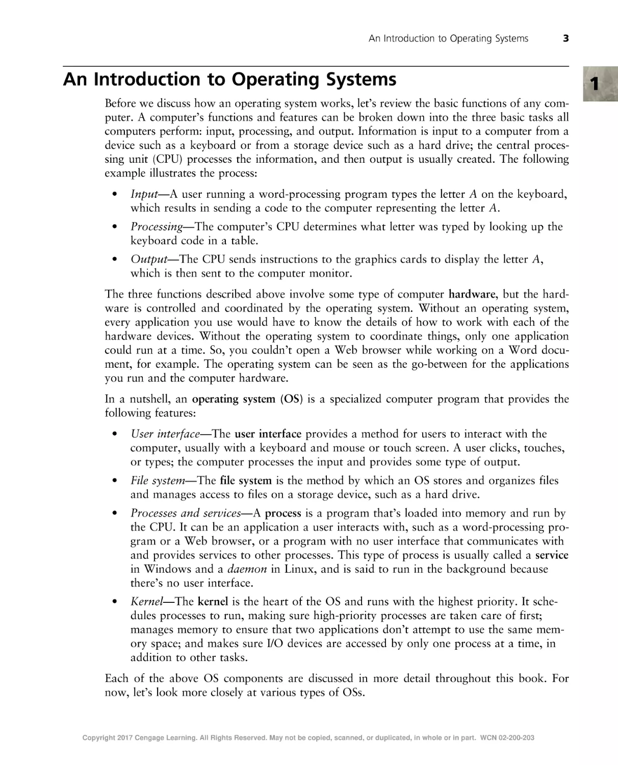 An Introduction to Operating Systems