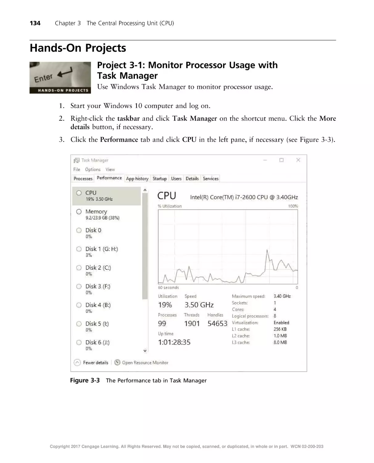 Hands-On Projects
Project 3-1