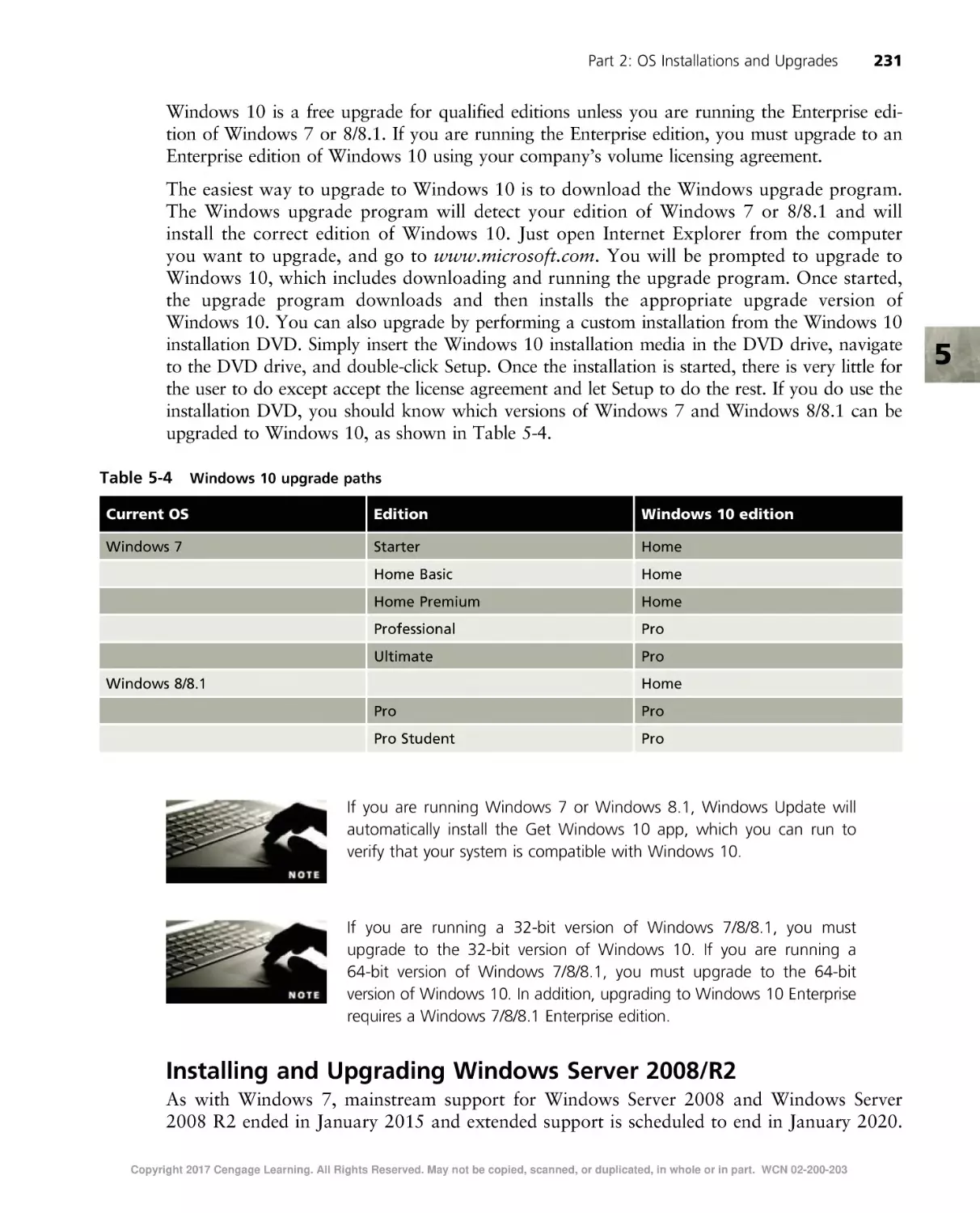 Installing and Upgrading Windows Server 2008/R2