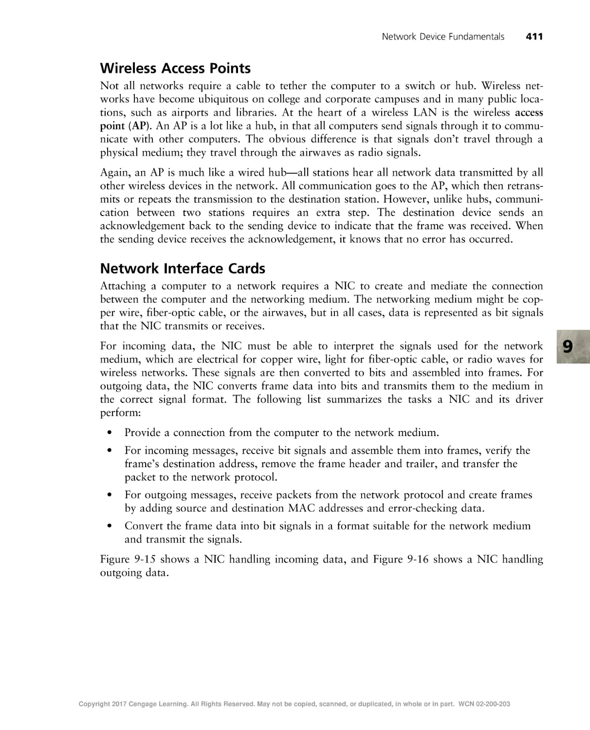 Wireless Access Points
Network Interface Cards