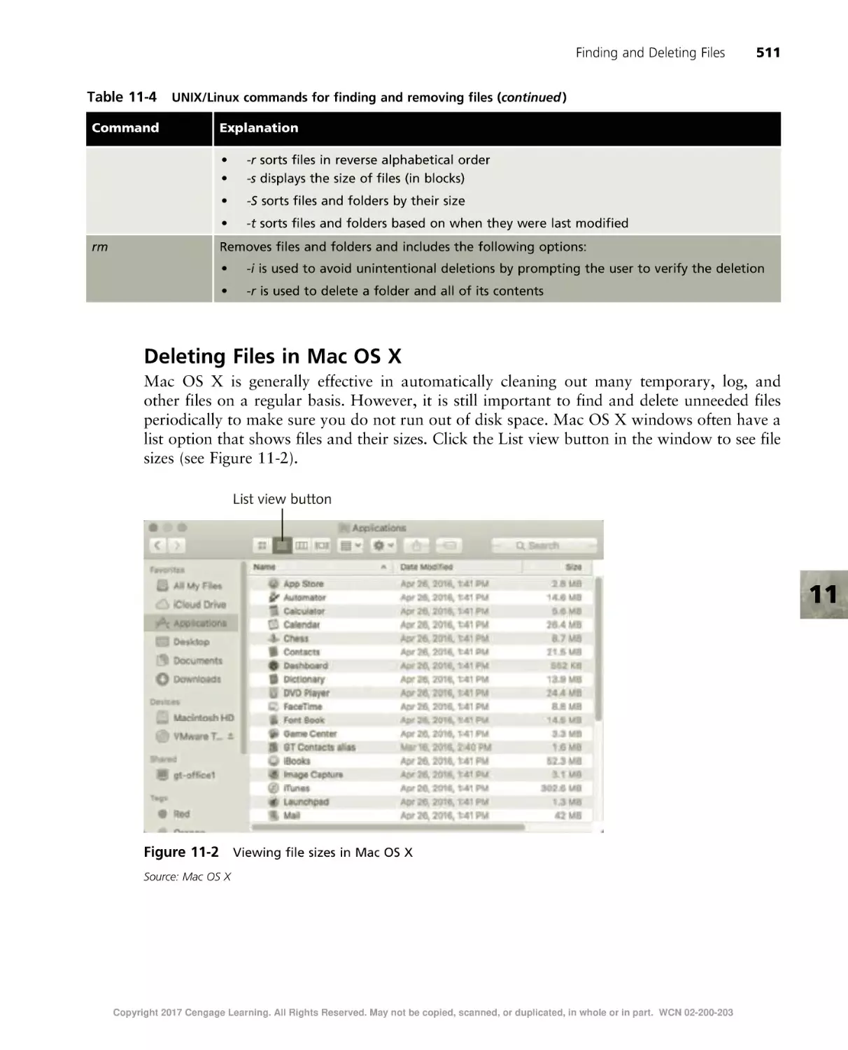 Deleting Files in Mac OS X