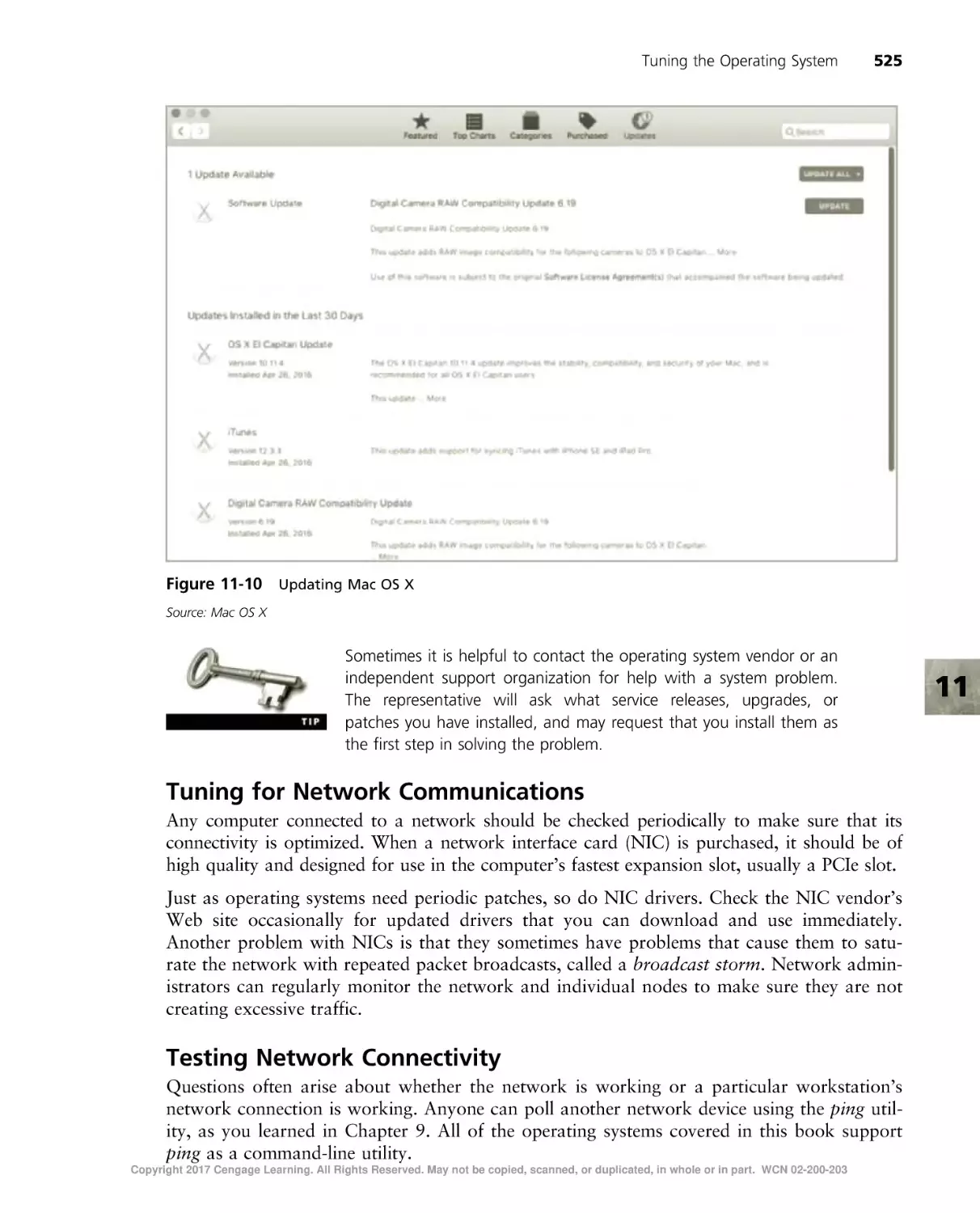 Tuning for Network Communications
Testing Network Connectivity