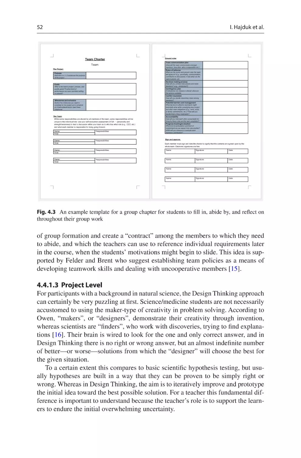 4.4.1.3	 Project Level