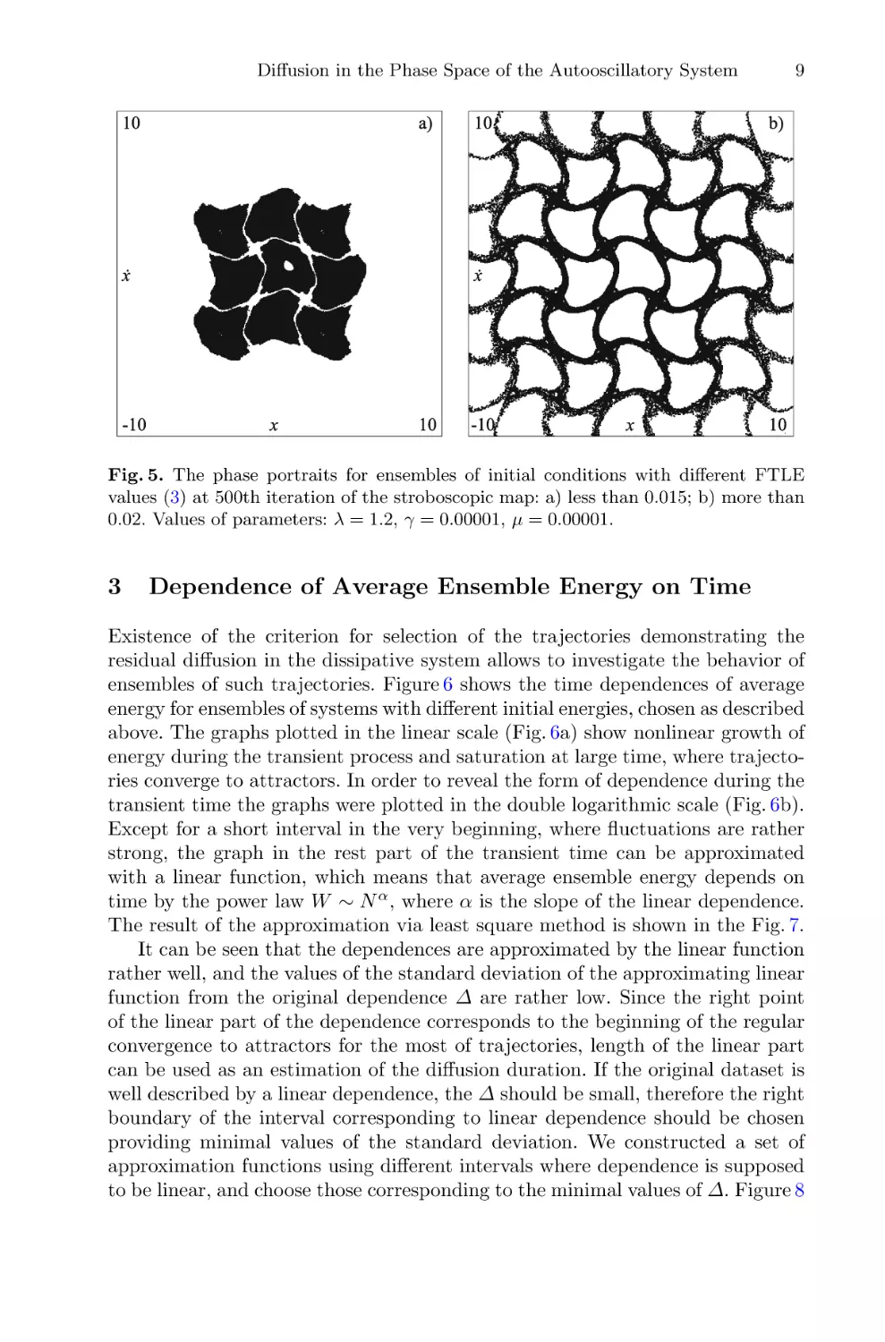 3 Dependence of Average Ensemble Energy on Time