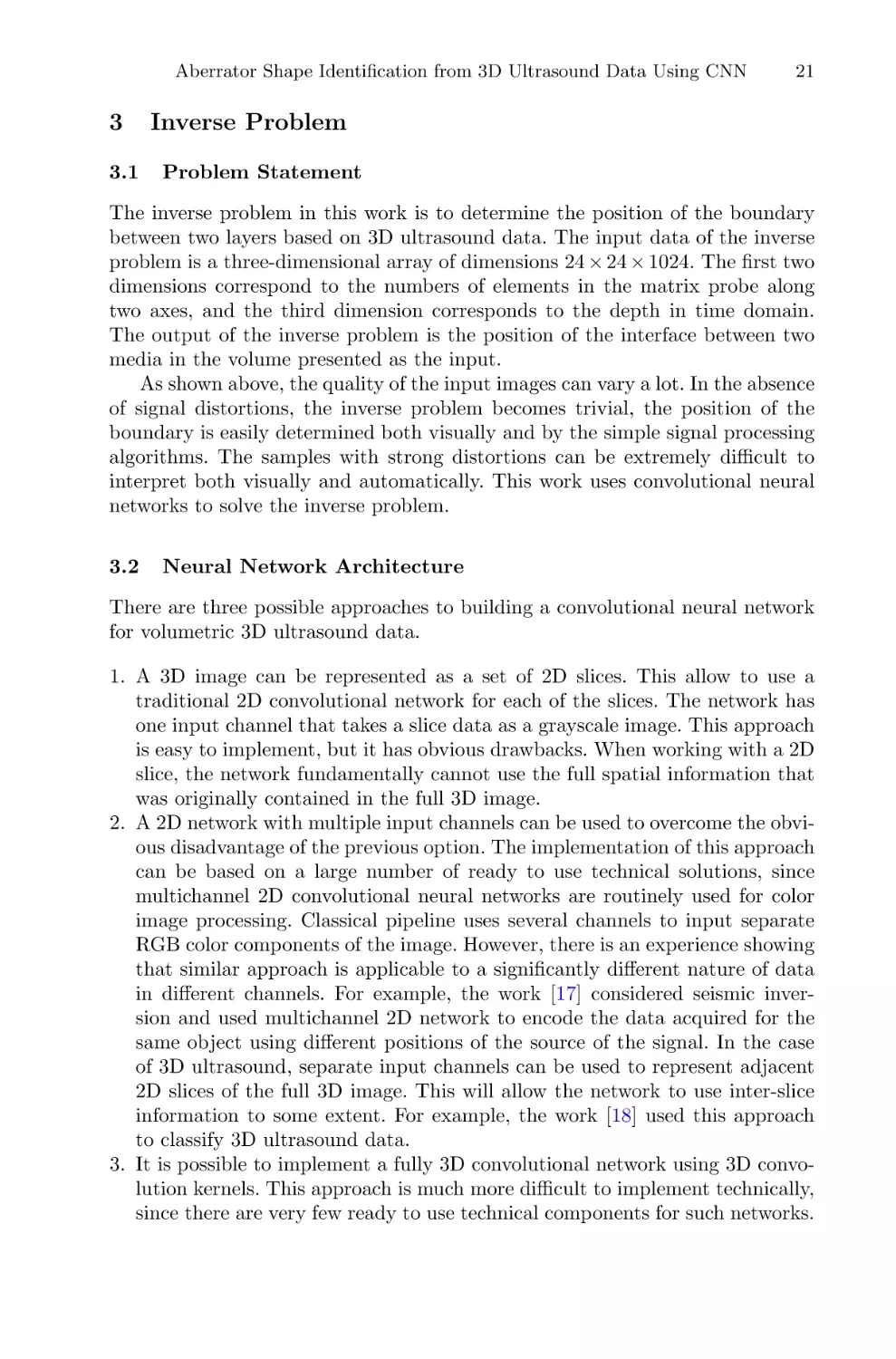 3 Inverse Problem
3.1 Problem Statement
3.2 Neural Network Architecture