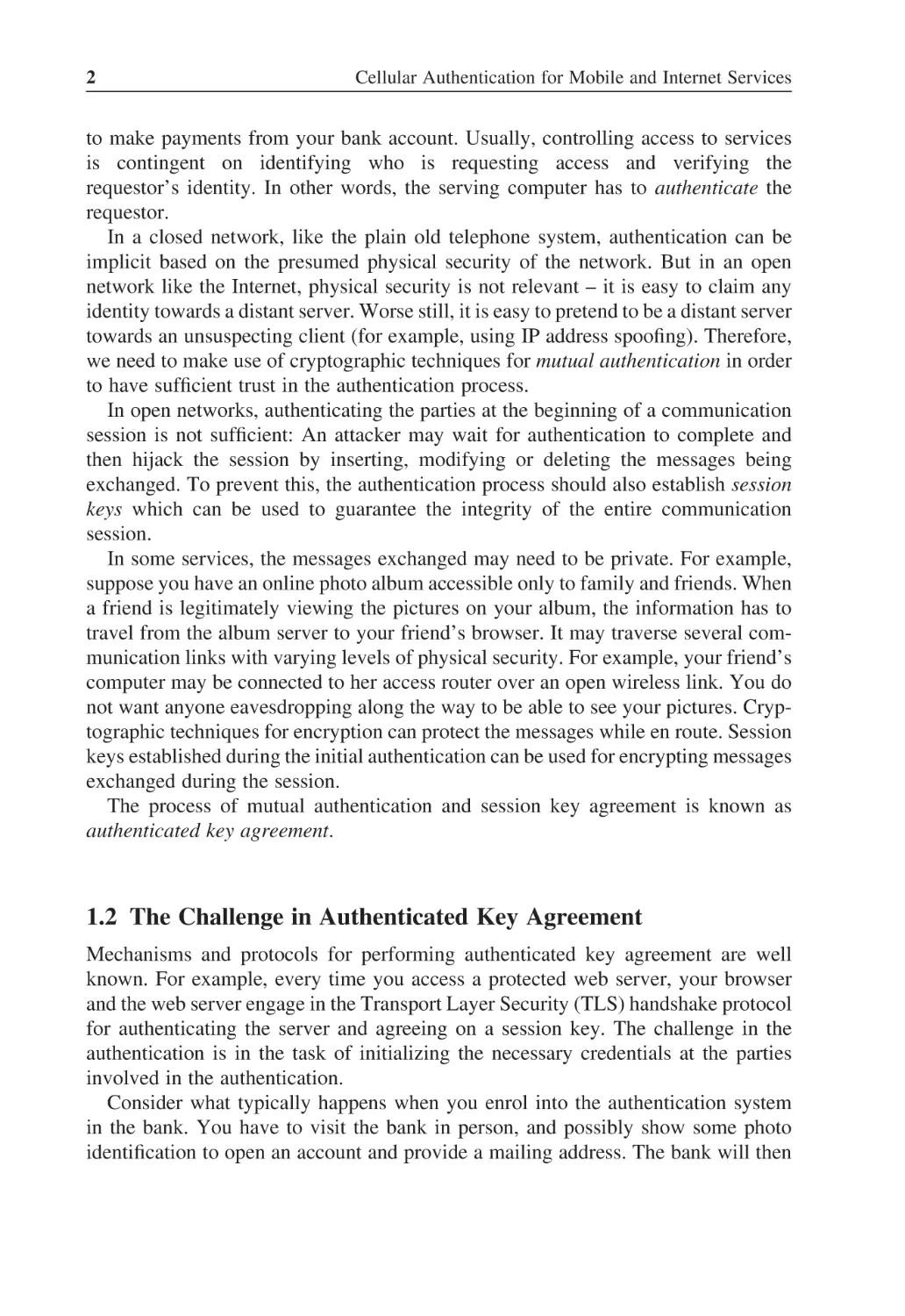 1.2 The Challenge in Authenticated Key Agreement