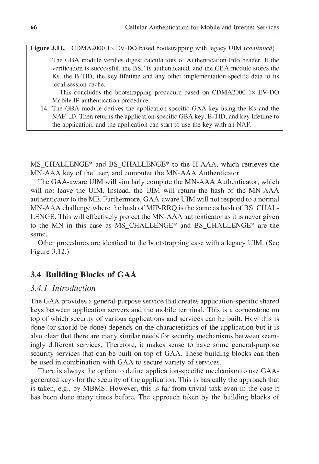 3.4 Building Blocks of GAA
3.4.1 Introduction