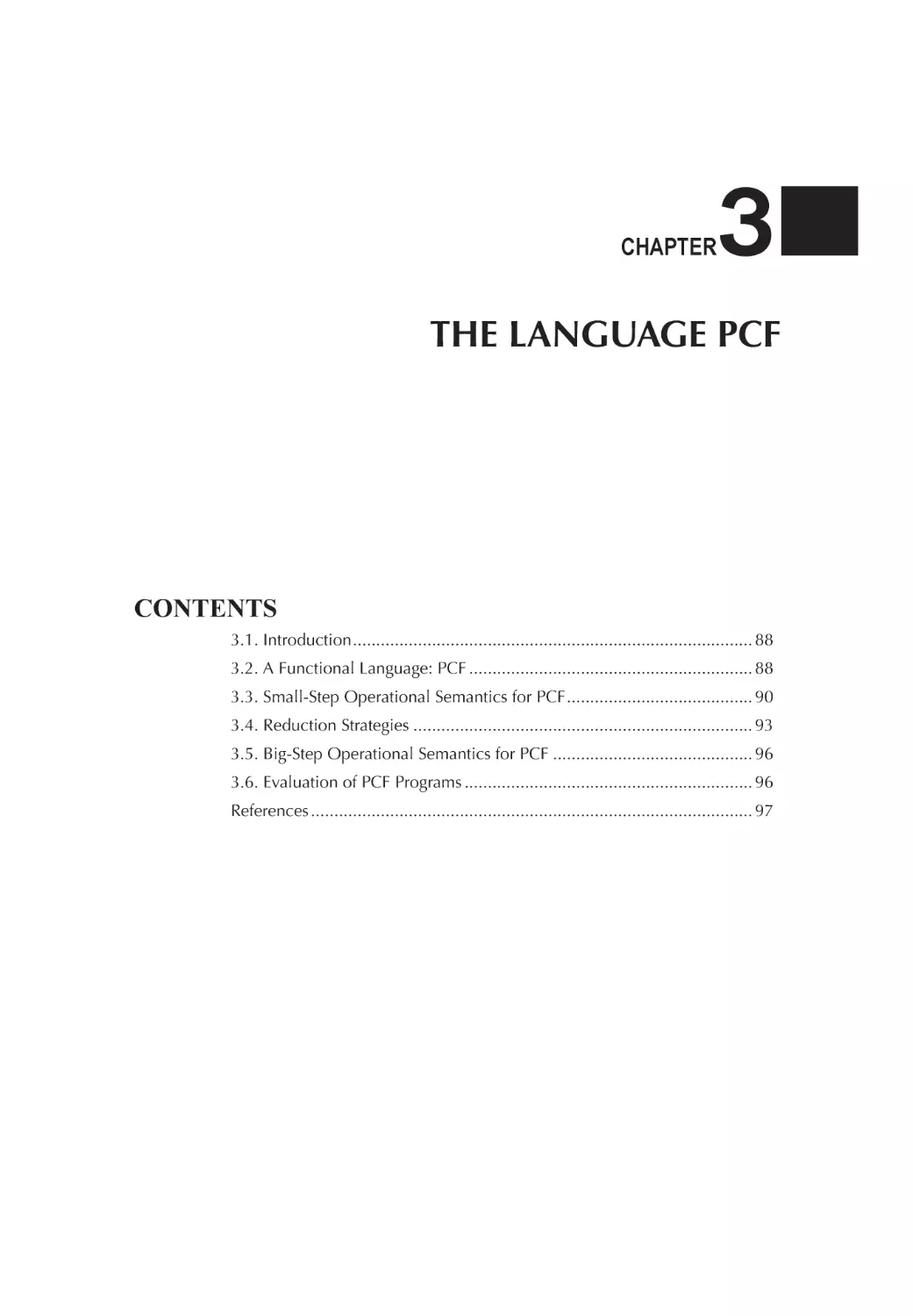 Chapter 3 The Language PCF