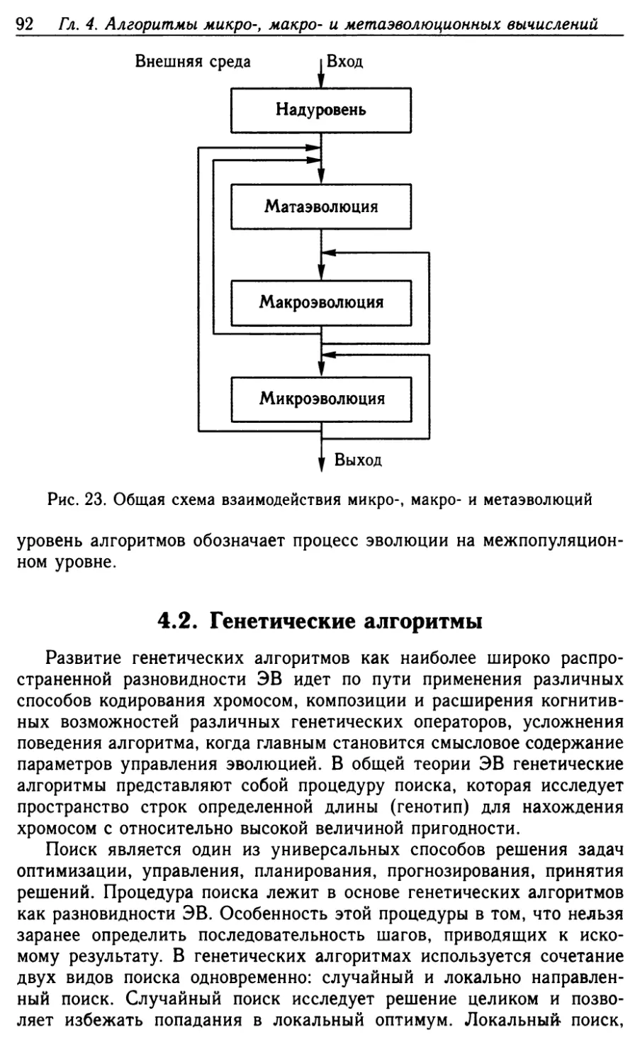 4.2. Генетические алгоритмы