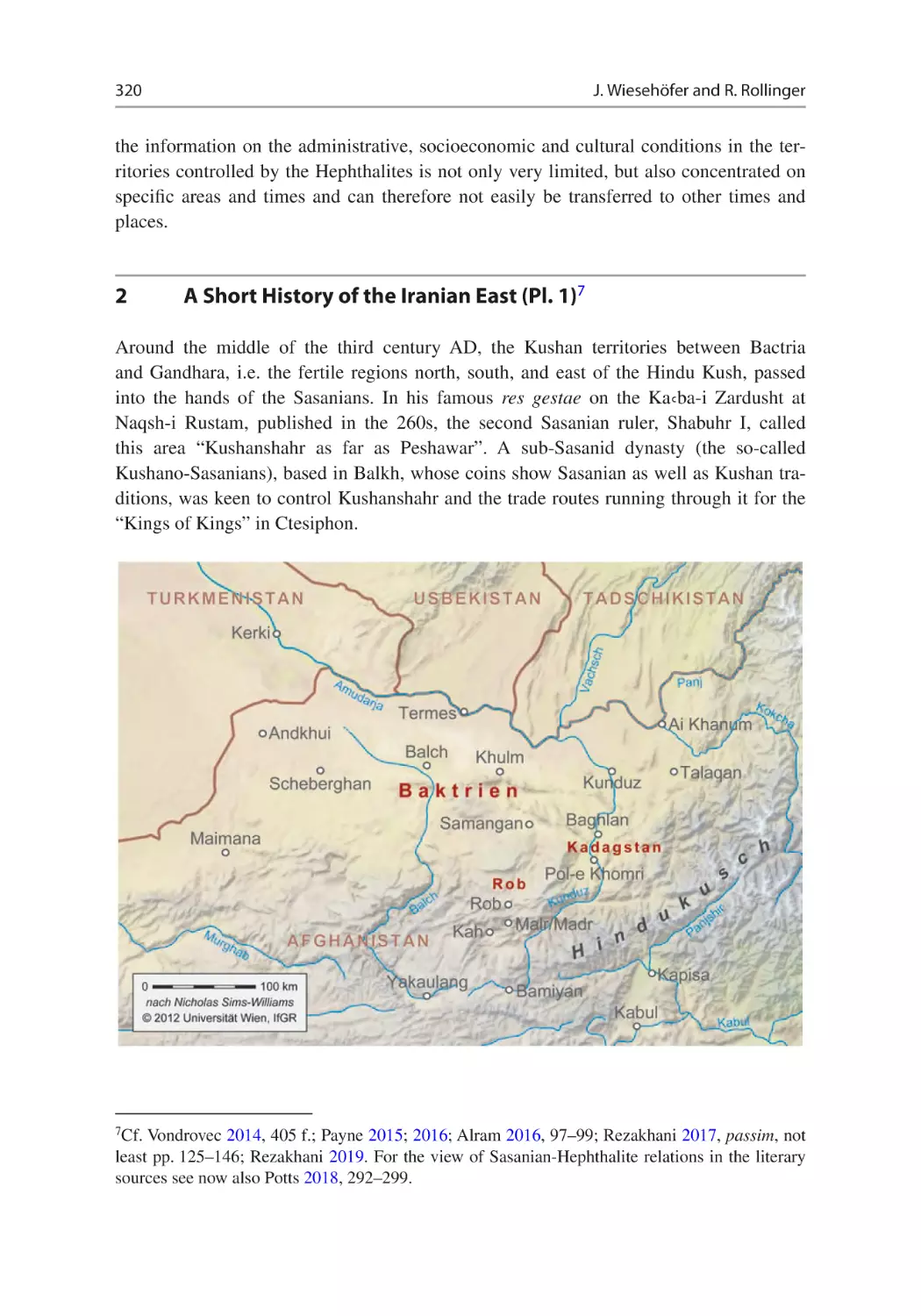 2	A Short History of the Iranian East (Pl. 1)