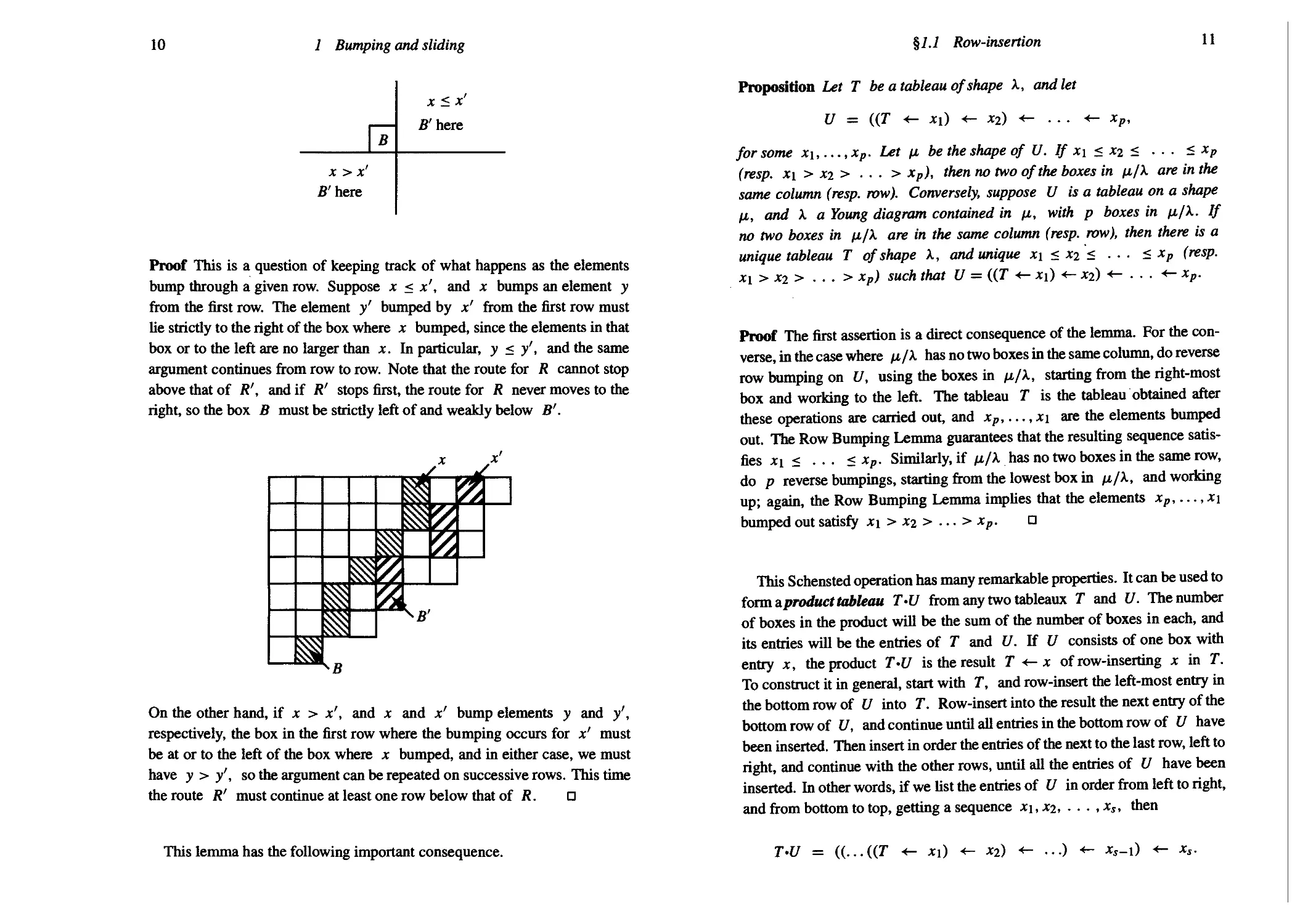 Young tableaux with Applications to Representation theory and Geometry