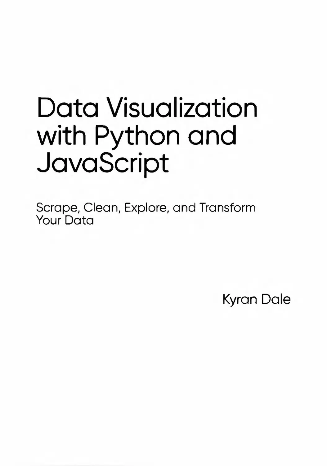 Визуализация данных с помощью Python и JavaScript. Анализ и ...