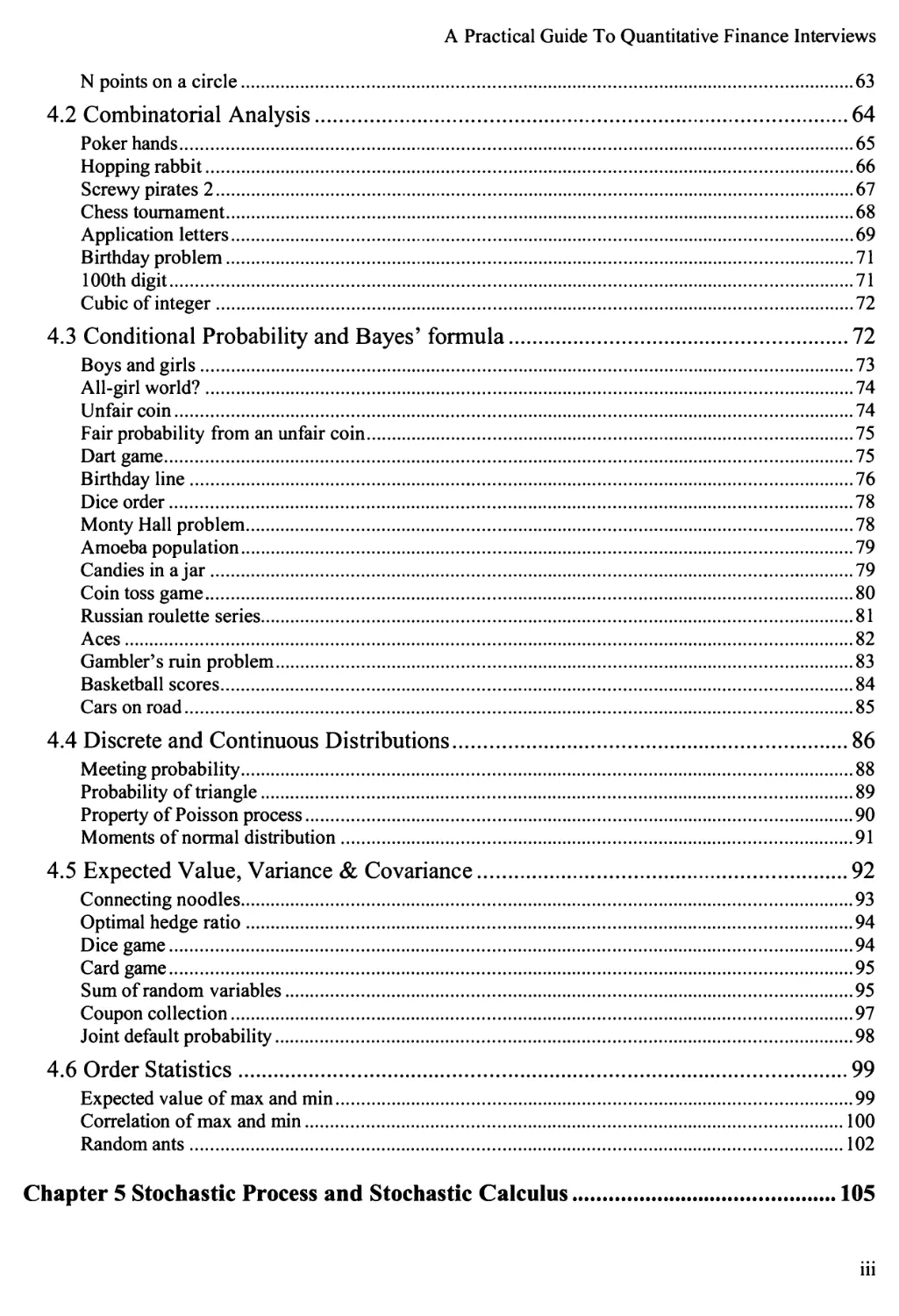 Xinfeng Zhou - A Practical Guide To Quantitative Finance Interviews ...